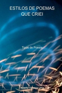 Cover Estilos De Poemas Que Criei