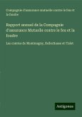 Rapport annuel de la Compagnie d'assurance Mutuelle contre le feu et la foudre Rapport annuel de la Compagnie d'assurance Mutuelle contre le feu et la foudre