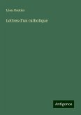 Lettres d'un catholique Lettres d'un catholique