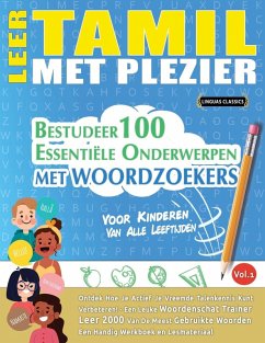 LEER TAMIL MET PLEZIER - VOOR KINDEREN - Best Activity Books