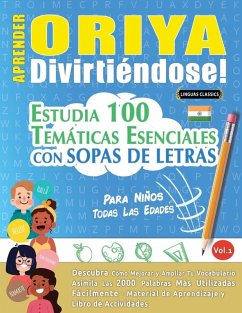 Cover APRENDER ORIYA DIVIRTIÉNDOSE! - PARA NIÑOS