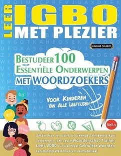 Cover LEER IGBO MET PLEZIER - VOOR KINDEREN