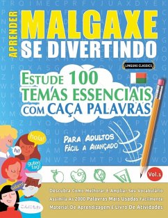 Cover APRENDER MALGAXE SE DIVERTINDO! - PARA ADULTOS