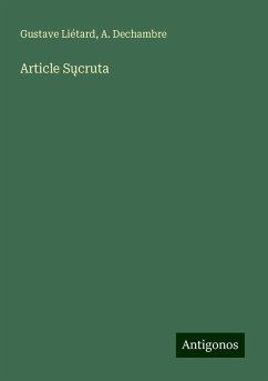 Article S¿cruta - Liétard, Gustave; Dechambre, A.