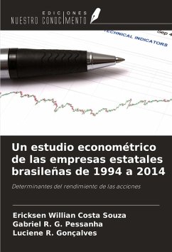 Cover Un estudio econométrico de las empresas estatales brasileñas de 1994 a 2014