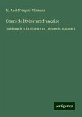 Cours de littérature française