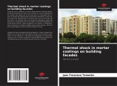 Thermal shock in mortar coatings on building facades