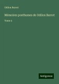 Mémoires posthumes de Odilon Barrot