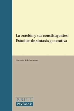 La oración y sus constituyentes - BOK-BENNEMA, Reineke La oración y sus constituyentes - BOK-BENNEMA, Reineke