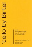 Ombra mai fů für 4 Violoncelli Partitur und Stimmen Ombra mai fů für 4 Violoncelli Partitur und Stimmen
