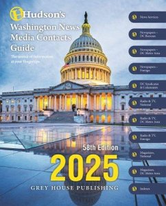 Cover Hudson's Washington News Media Contacts Guide, 2025
