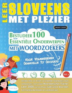 Cover LEER SLOVEENS MET PLEZIER - VOOR VOLWASSENEN