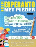 LEER ESPERANTO MET PLEZIER - VOOR BEGINNERS