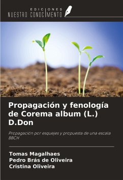 Cover Propagación y fenología de Corema album (L.) D.Don