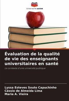 Cover Évaluation de la qualité de vie des enseignants universitaires en santé