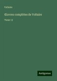 ¿uvres complètes de Voltaire