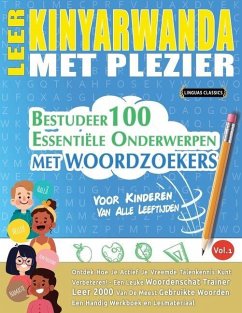 Cover LEER KINYARWANDA MET PLEZIER - VOOR KINDEREN