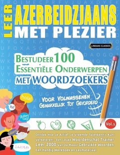 LEER AZERBEIDZJAANS MET PLEZIER - VOOR VOLWASSENEN - Linguas Classics