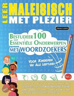 Cover LEER MALEISISCH MET PLEZIER - VOOR KINDEREN