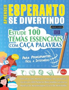 Cover APRENDER ESPERANTO SE DIVERTINDO! - PARA PRINCIPIANTES