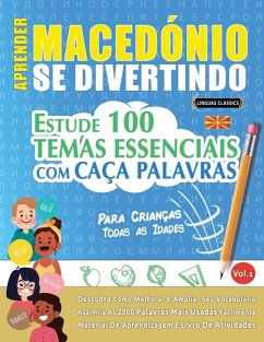 Cover APRENDER MACEDÓNIO SE DIVERTINDO! - PARA CRIANÇAS