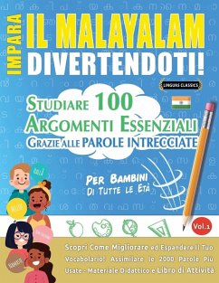 IMPARA IL MALAYALAM DIVERTENDOTI! - PER BAMBINI - Linguas Classics