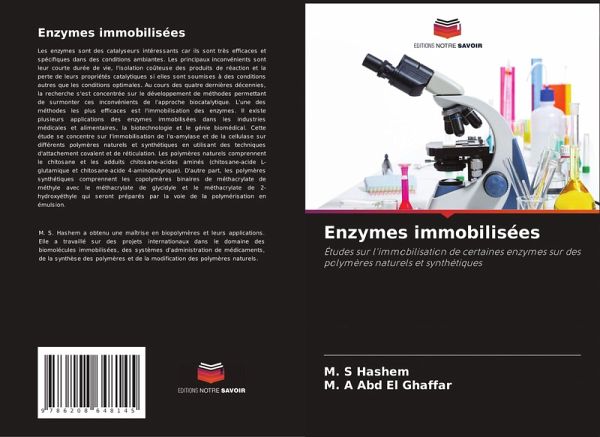 Enzymes immobilisées Enzymes immobilisées