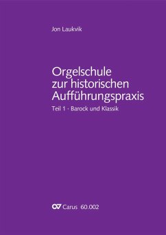 Cover Orgelschule zur historischen Aufführungspraxis (eBook, PDF)