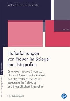 Cover Hafterfahrungen von Frauen im Spiegel ihrer Biografien (eBook, PDF)