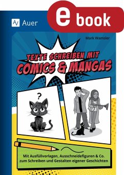 Cover Texte schreiben mit Comics & Mangas (eBook, PDF)