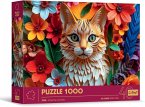 Puzzle Premium Plus 1000 Jubiläum - Katze