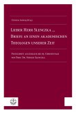 Lieber Herr Slenczka ... Briefe an einen akademischen Theologen unserer Zeit (eBook, PDF)