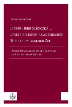 Cover Lieber Herr Slenczka ... Briefe an einen akademischen Theologen unserer Zeit (eBook, PDF)