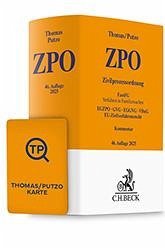 Thomas/Putzo ZPO Chat-Book 2025 - Thomas, Heinz; Putzo, Hans; Reichold, Klaus; Hüßtege, Rainer; Seiler, Christian; Nordmeier, Carl Friedrich