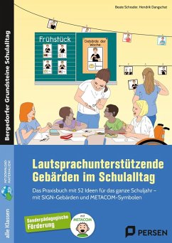 Cover Lautsprachunterstützende Gebärden im Schulalltag
