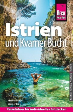 Cover Reise Know-How Reiseführer Kroatien: Istrien und Kvarner Bucht