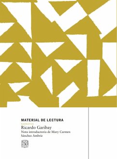 Cover Ricardo Garibay. Material de lectura núm. 143. Narrativa. Nueva época (eBook, ePUB)