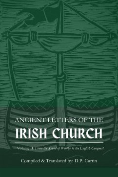 Cover Ancient Letters of the Irish Church
