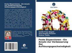 Cover Feste Dispersionen - Ein Ansatz Zur Verbesserung Der Auflösungsgeschwindigkeit