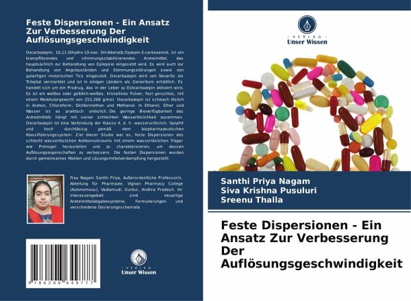 Feste Dispersionen - Ein Ansatz Zur Verbesserung Der Auflösungsgeschwindigkeit