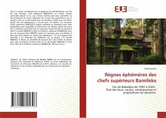 Cover Règnes éphémères des chefs supérieurs Bamileke