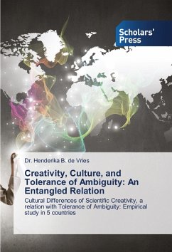Cover Creativity, Culture, and Tolerance of Ambiguity: An Entangled Relation