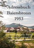 Adressbuch Baiersbronn 1953 Adressbuch Baiersbronn 1953