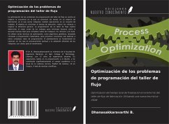 Cover Optimización de los problemas de programación del taller de flujo