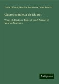 ¿uvres complètes de Diderot ¿uvres complètes de Diderot