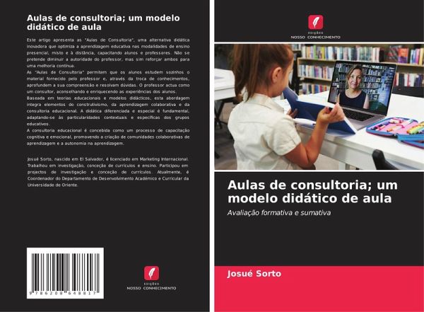 Aulas de consultoria; um modelo didático de aula Aulas de consultoria; um modelo didático de aula