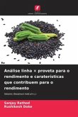 Análise linha × proveta para o rendimento e caraterísticas que contribuem para o rendimento