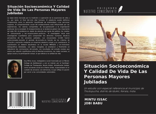 Situación Socioeconómica Y Calidad De Vida De Las Personas Mayores Jubiladas Situación Socioeconómica Y Calidad De Vida De Las Personas Mayores Jubiladas