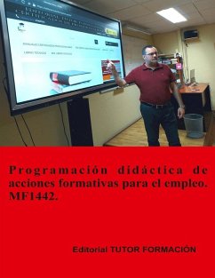 Cover Programación didáctica de acciones formativas para el empleo. MF1442.