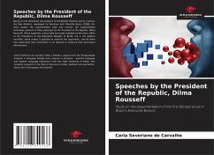 Cover Speeches by the President of the Republic, Dilma Rousseff